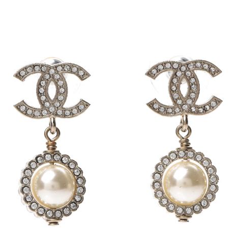 chanel matching earrings and necklace|Chanel earrings price euro.